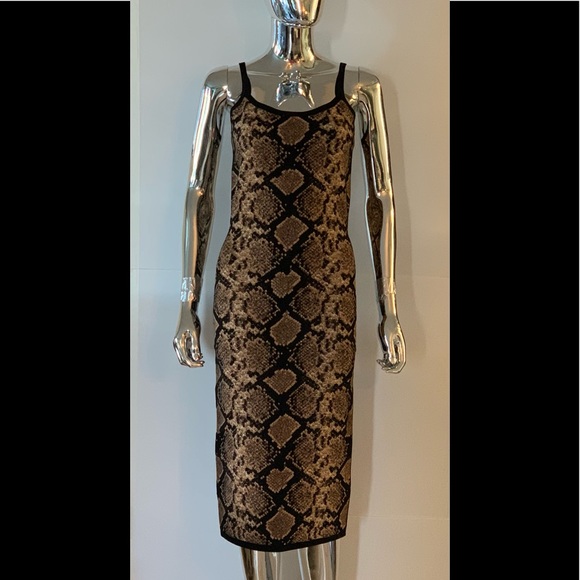 HOST PICK Michael Kors Collection Runway Python Print Dress - Picture 5 of 9